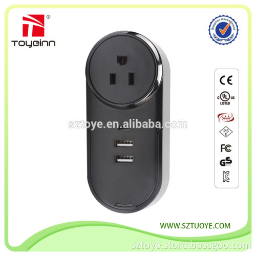 Type C charger 1 outlet +2usb+1 Type C ports power socket/strip